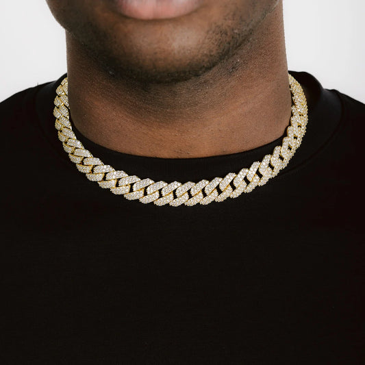 14mm Diamond Cuban Chain