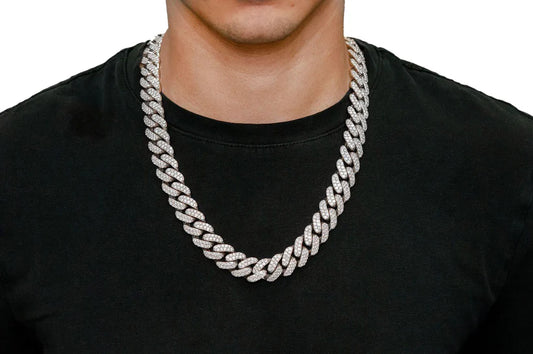 16mm Diamond Cuban Chain