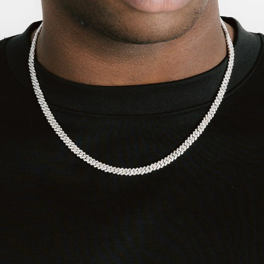 6mm Diamond Cuban Chain