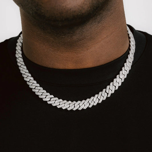 12mm Diamond Cuban Chain