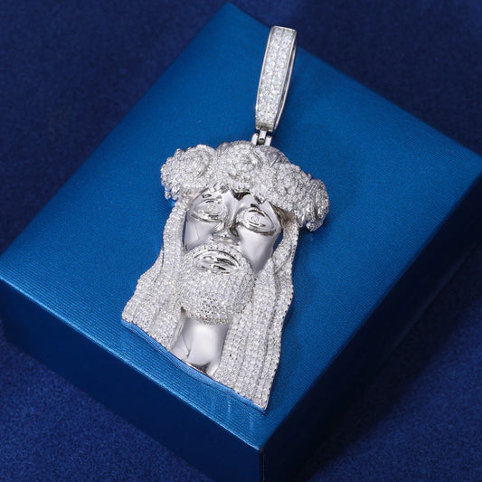 Iced Jesus Pendant